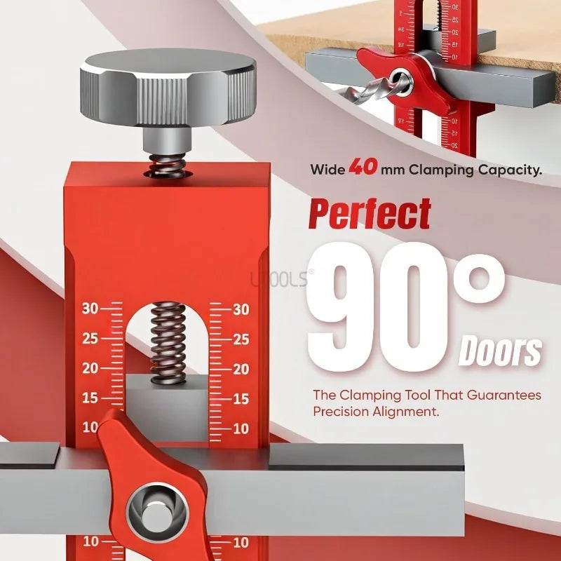 Cabinet door installation jig