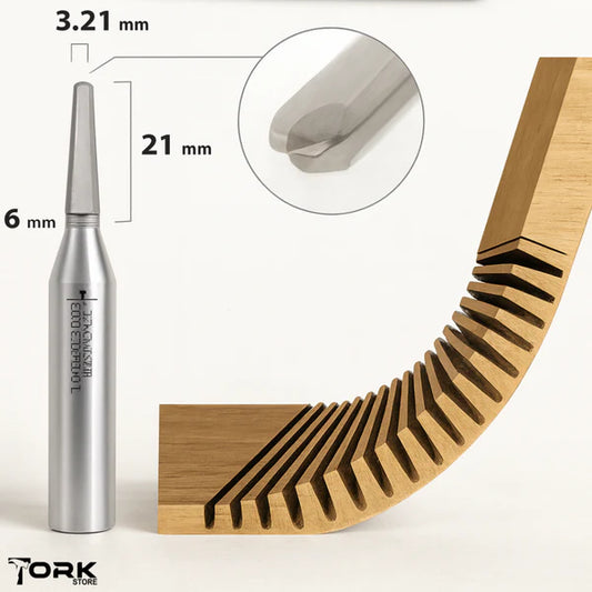 V Groove Folding Router Bit (12.7mm / 1/2")