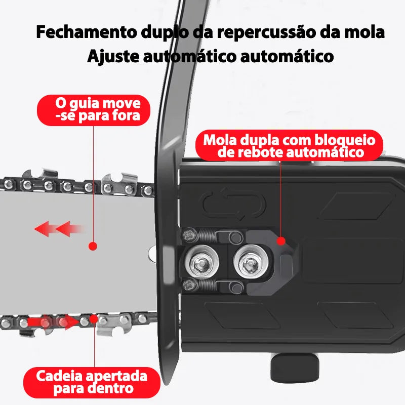 Adaptador versátil motosserra