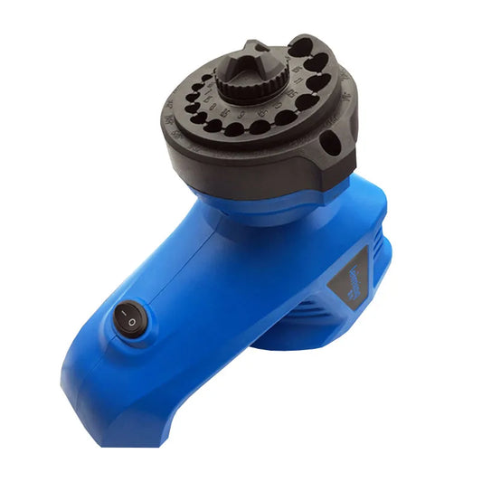 Electric portable drill bit sharpener