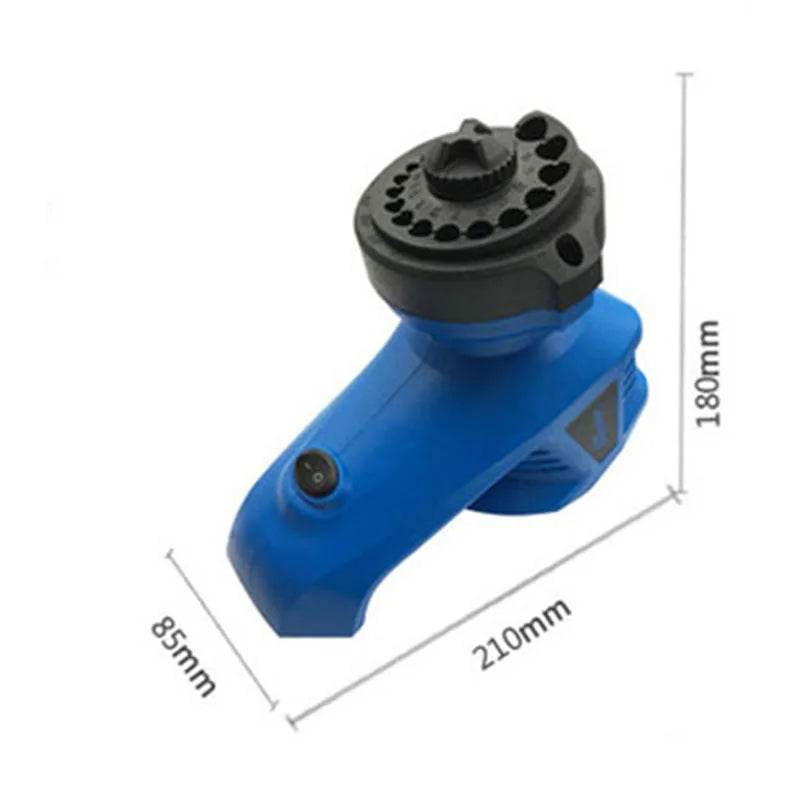 Electric portable drill bit sharpener