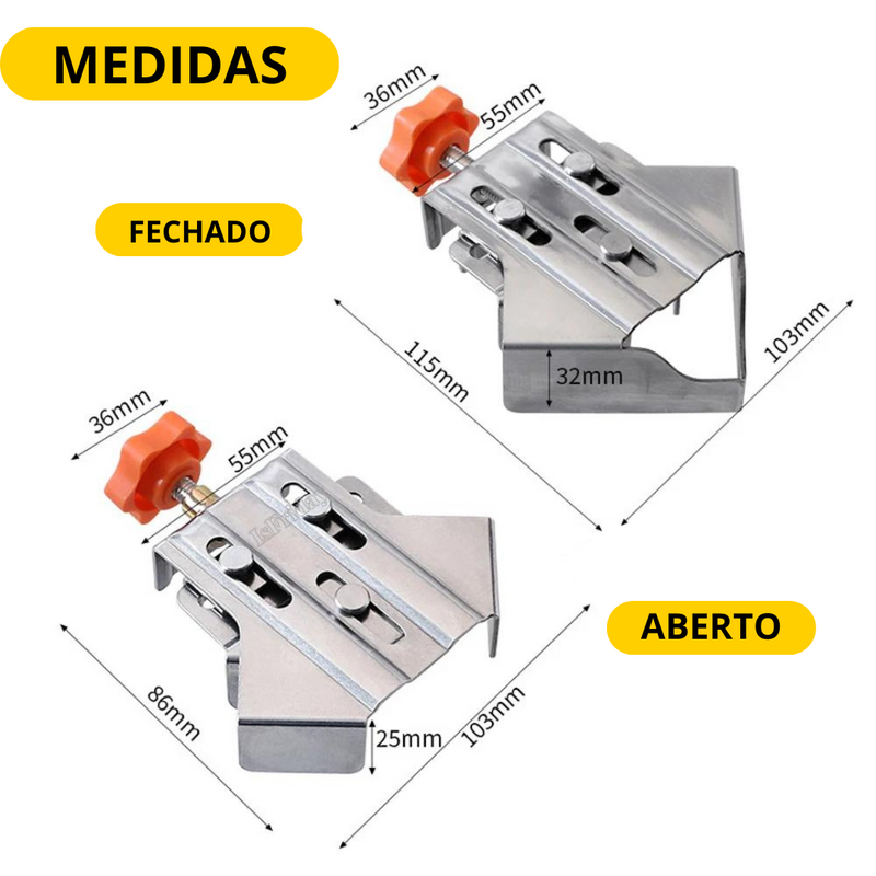 Abrazadera para Caja de Montaje 