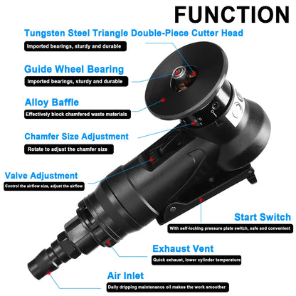 Pneumatic Chamfering Tool 45°