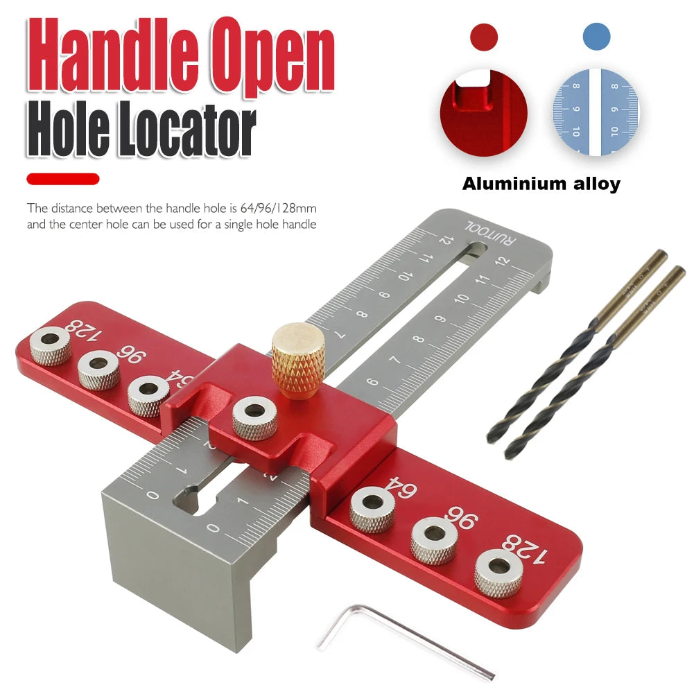 Cabinet Hardware Jig (Handle Drilling Guide)