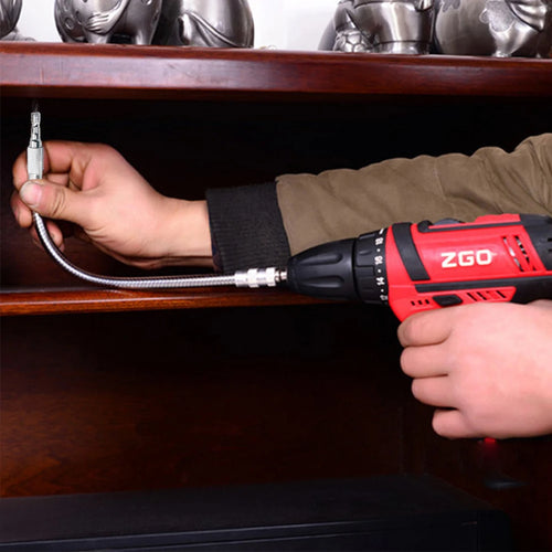 Flexible Drill Bit Extension Shaft
