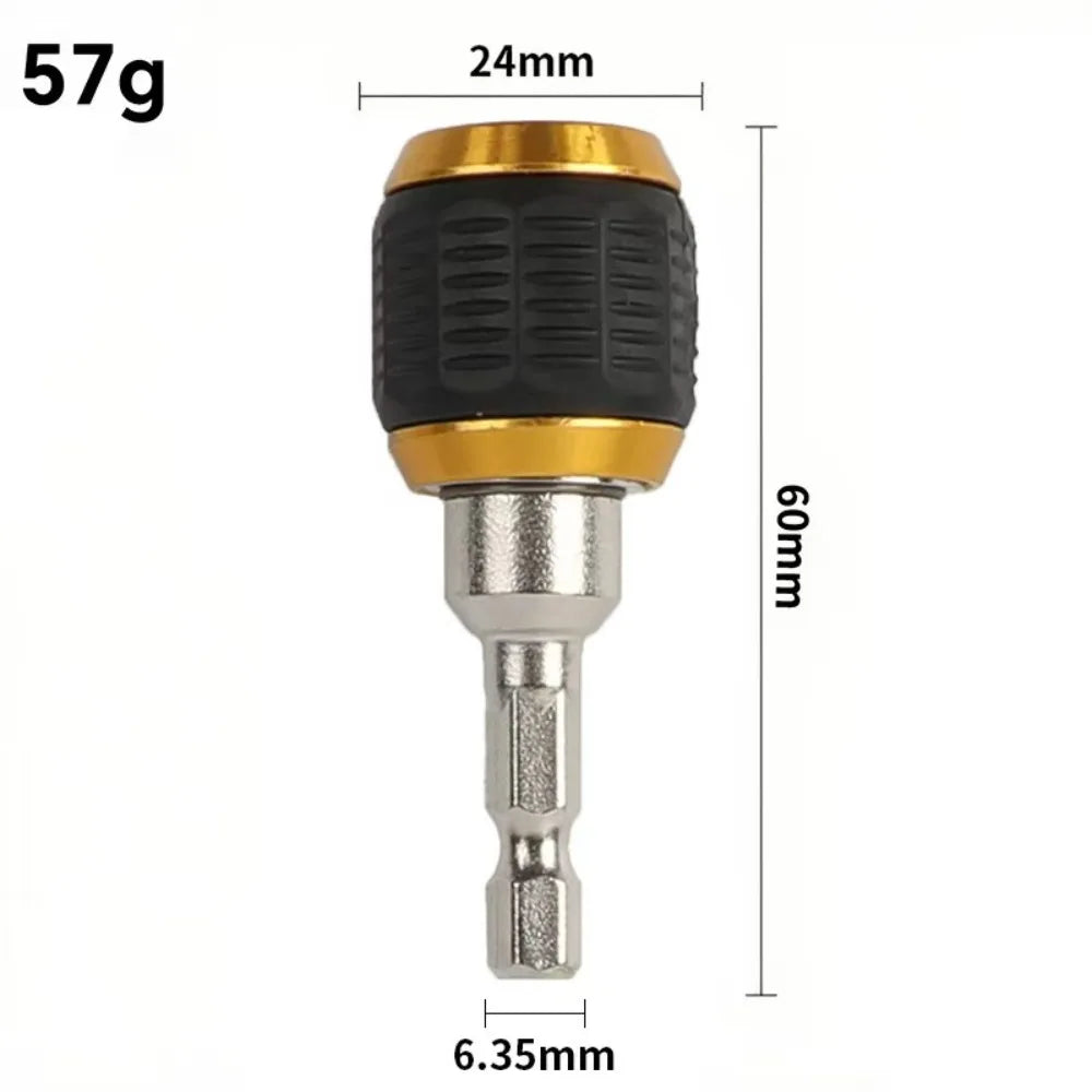 Magnetic Bit Holder Extension 1/4 Inch Hex Quick Release