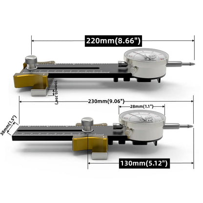Table Saw Dial Indicator Alignment Tool Kit