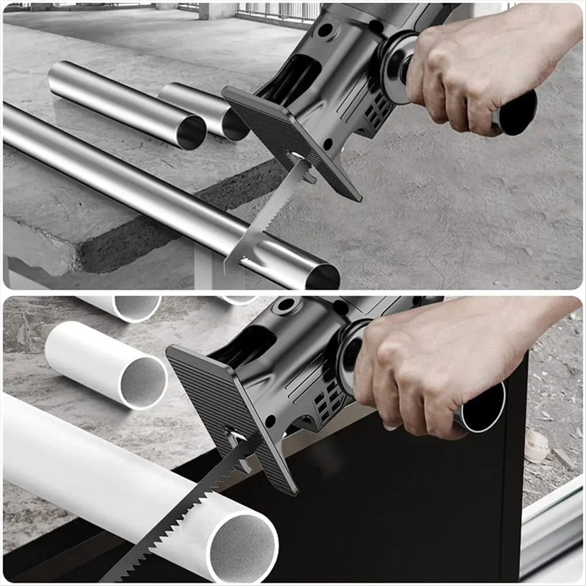 Drill to Jigsaw Adapter – Reciprocating Saw Attachment for Power Drill