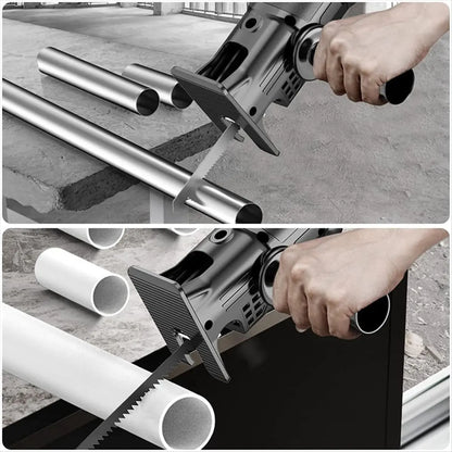 Drill to Jigsaw Adapter – Reciprocating Saw Attachment for Power Drill