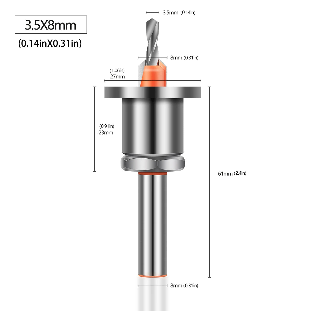 Carbide Countersink Router Bit