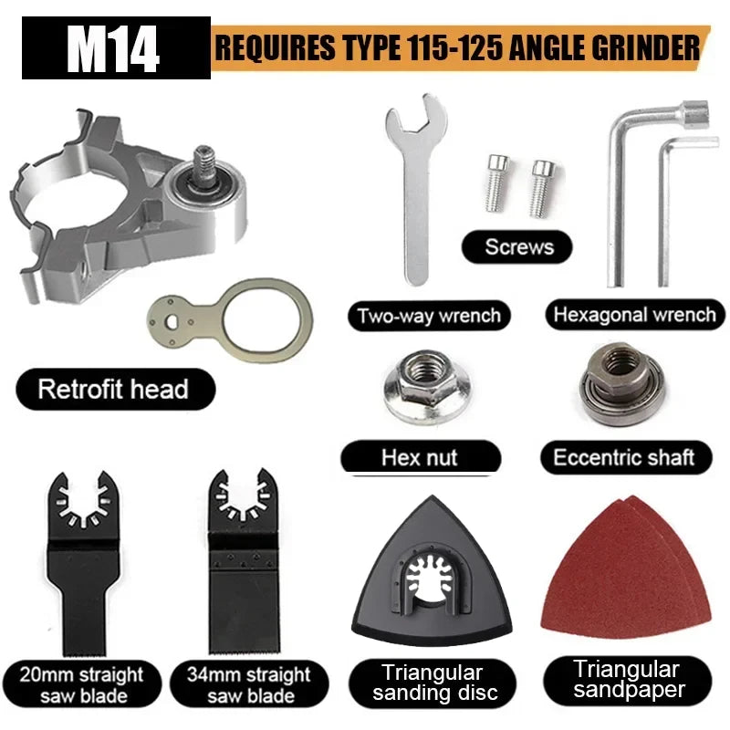 Oscillating Multi Tool Accessory Kit