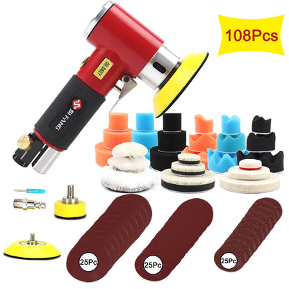 Mini Pneumatic Orbital Sander 15000RPM