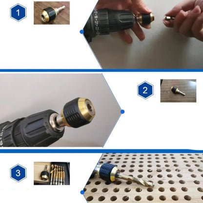 Magnetic Bit Holder Extension 1/4 Inch Hex Quick Release