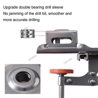 35mm Concealed Hinge Jig – Adjustable Cabinet Door Drilling Guide
