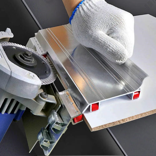 45° Tile Chamfering Guide (Angle Grinder Attachment)