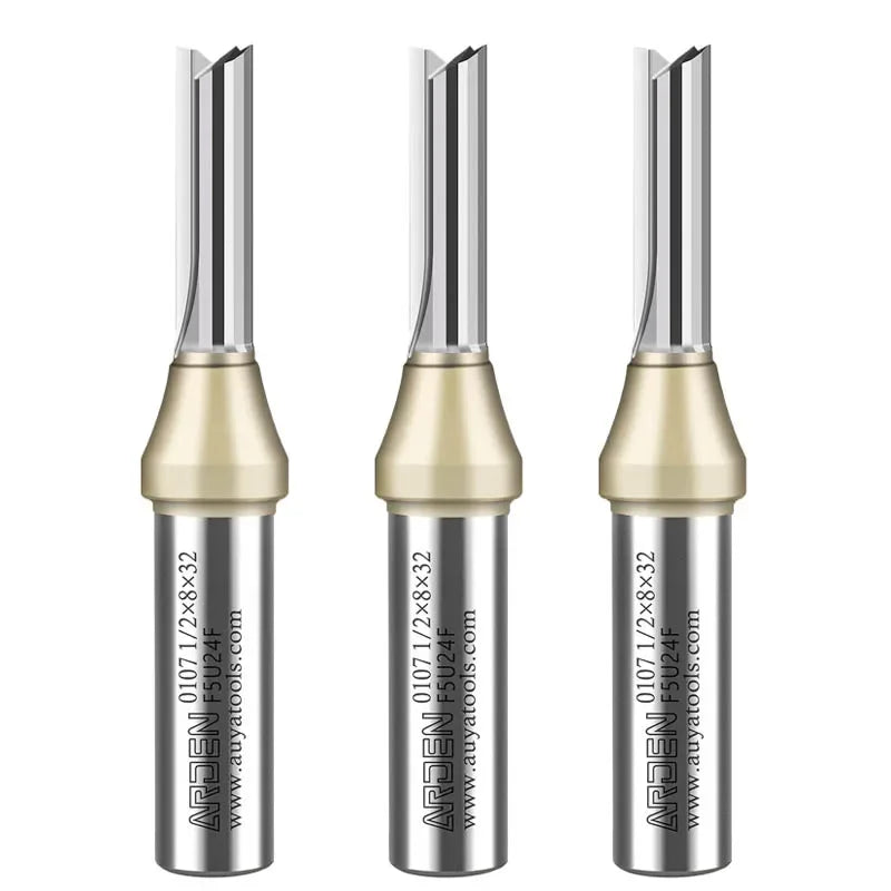 Arden Straight Router Bit – 1/4" Shank (3mm, 4mm, 5mm or 6mm)