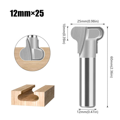 Router pull bit for integrated handle