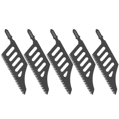 T-Shank Jigsaw Blades Set – T142HB, Clean Wood Cutting (5 or 10pcs)