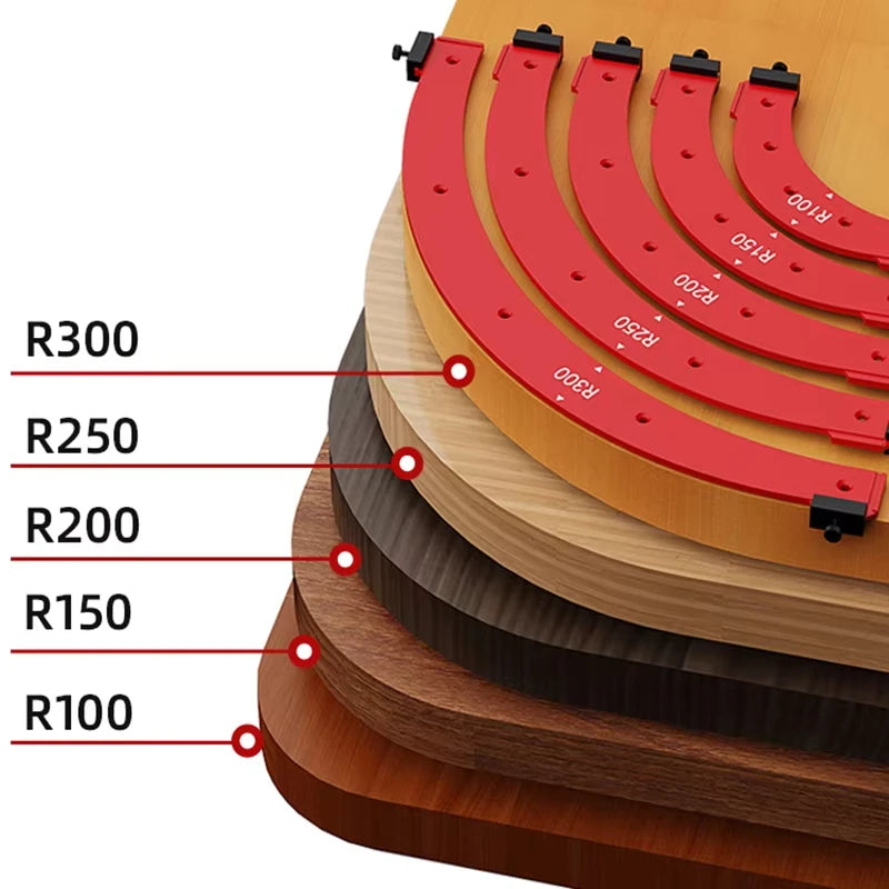 Curve routing jig