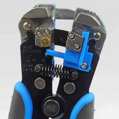 Automatic wire stripper crimping tool