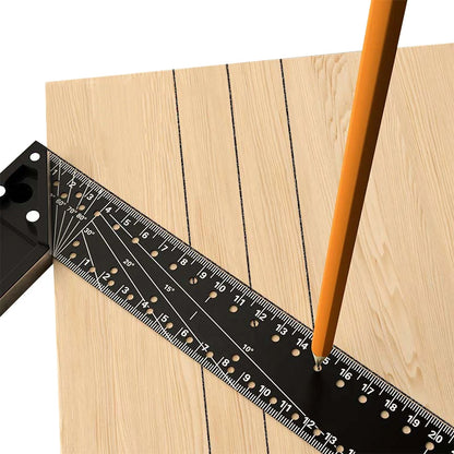 Multi-Angle Measuring Ruler Tool – Precision Layout & Marking Gauge