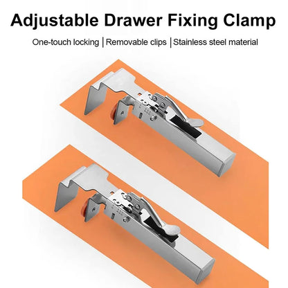 Drawer Front Installation Clamp – Quick Lock Cabinet Alignment Tool