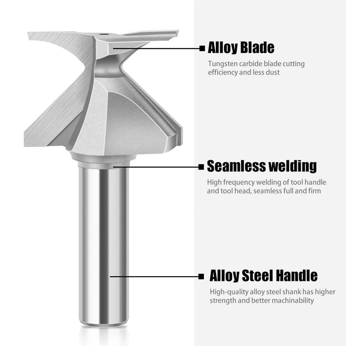 MDF Bending Router Bit – Precision Radius Cutting Tool (R18 / R30 / R50)