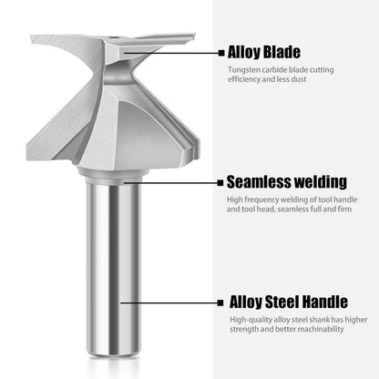 MDF Bending Router Bit – Precision Radius Cutting Tool (R18 / R30 / R50)
