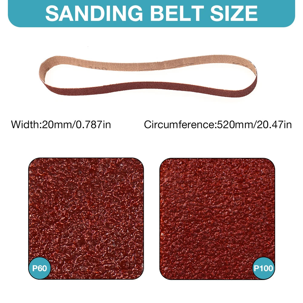 Angle Grinder Belt Sander Attachment Kit 100–125mm