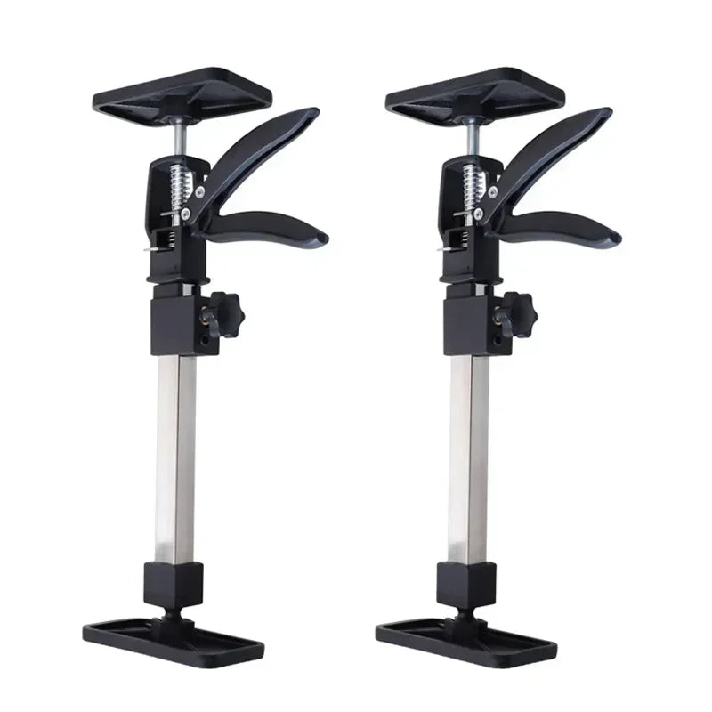 Telescopic support pole for installation