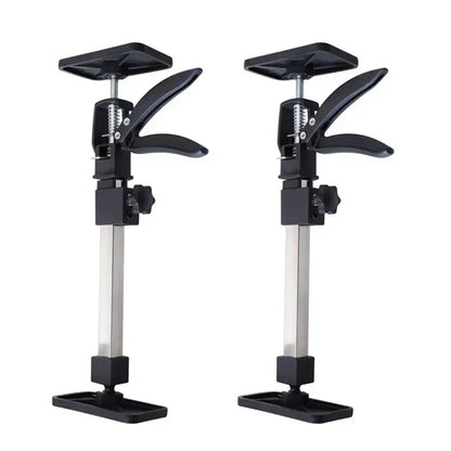 Telescopic support pole for installation