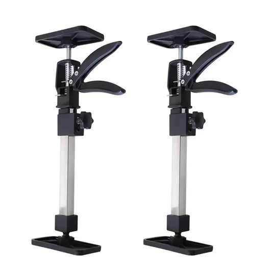 Telescopic support pole for installation