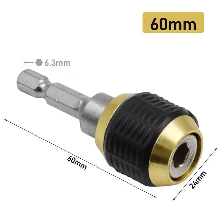 Magnetic Bit Holder Extension 1/4 Inch Hex Quick Release