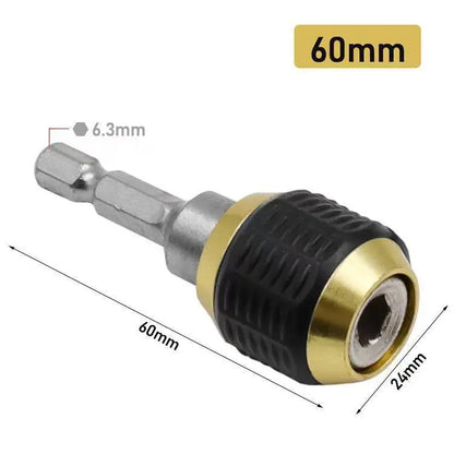 Magnetic Bit Holder Extension 1/4 Inch Hex Quick Release