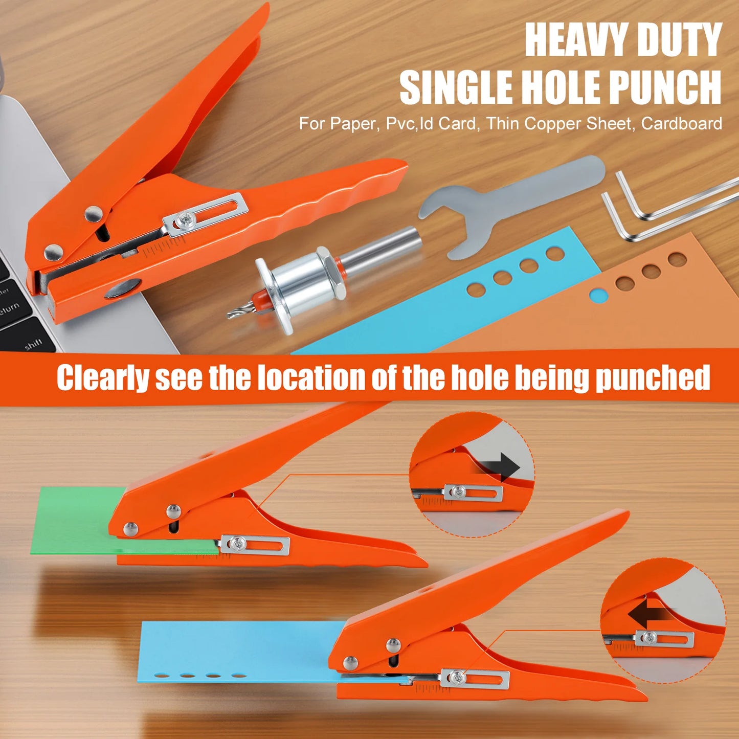 8mm Hole Punch Pliers Set