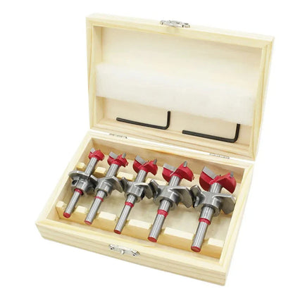 Hinge Hole Saw Drill Bit Set 15–35mm