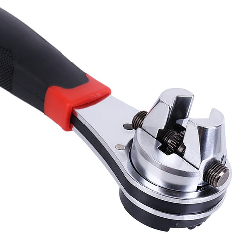 Universal Adjustable Ratcheting Wrench – 6–22 mm (1/4–7/8)
