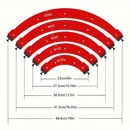 Curve routing jig
