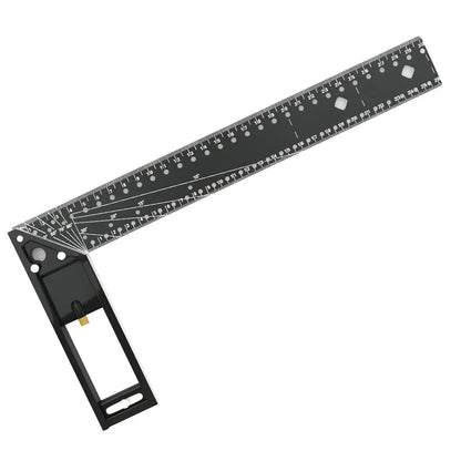 Multi-Angle Measuring Ruler Tool – Precision Layout & Marking Gauge