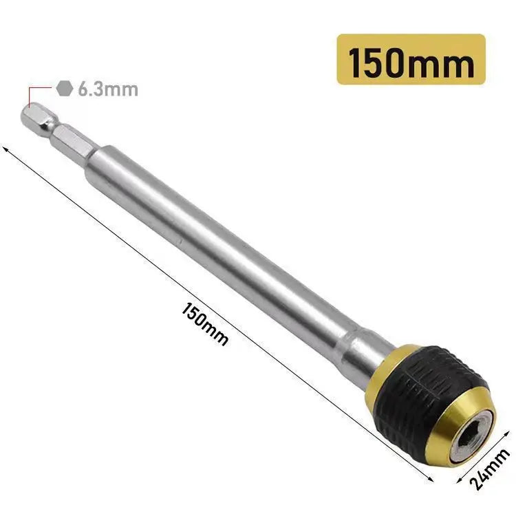 Magnetic Bit Holder Extension 1/4 Inch Hex Quick Release