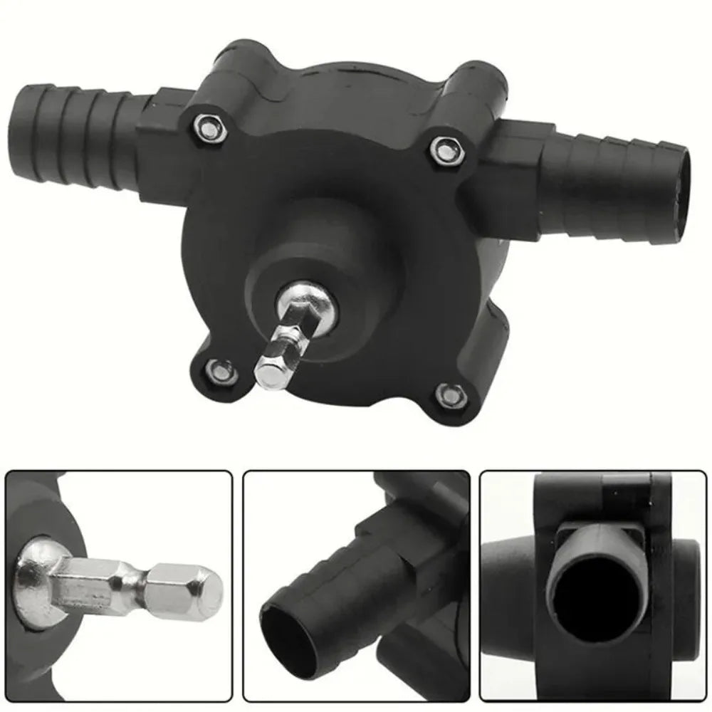 Drill Powered Water Pump Self Priming
