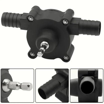 Drill Powered Water Pump Self Priming