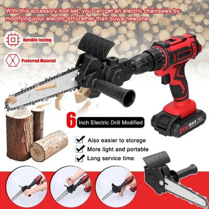 Drill Chainsaw Adapter – Mini Chainsaw Attachment for Power Drill
