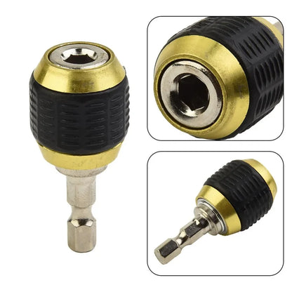 Magnetic Bit Holder Extension 1/4 Inch Hex Quick Release