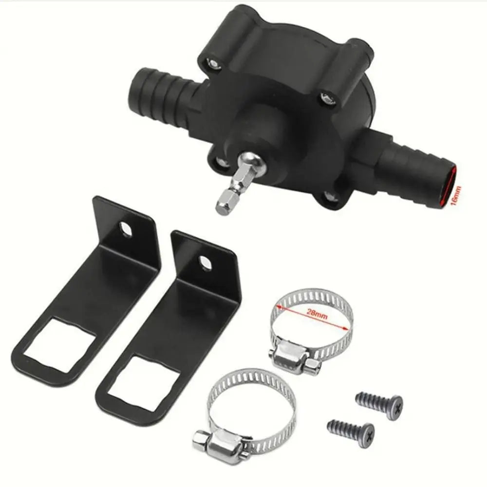 Drill Powered Water Pump Self Priming