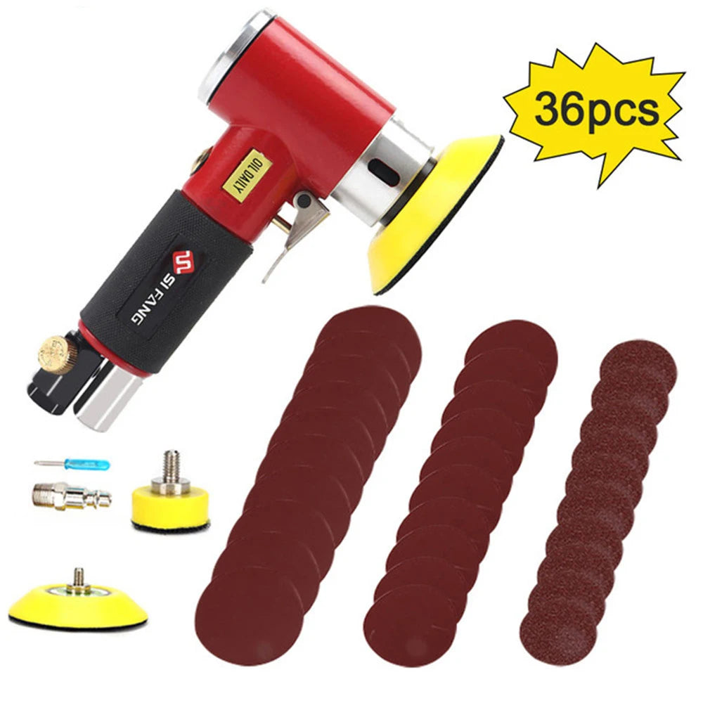Mini Pneumatic Orbital Sander 15000RPM