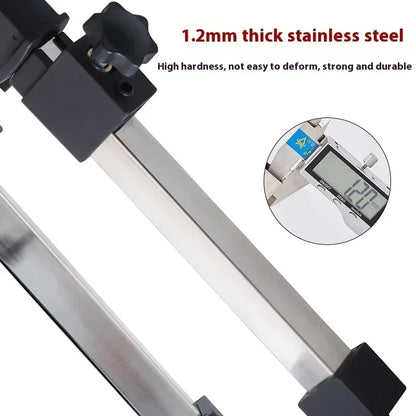 Telescopic support pole for installation