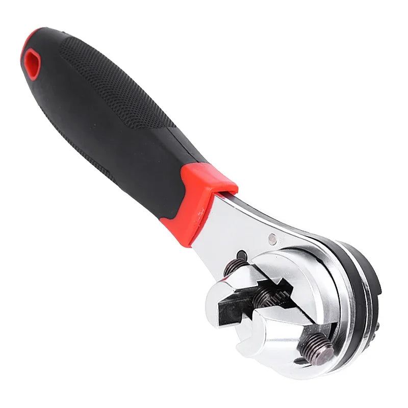 Universal Adjustable Ratcheting Wrench – 6–22 mm (1/4–7/8)