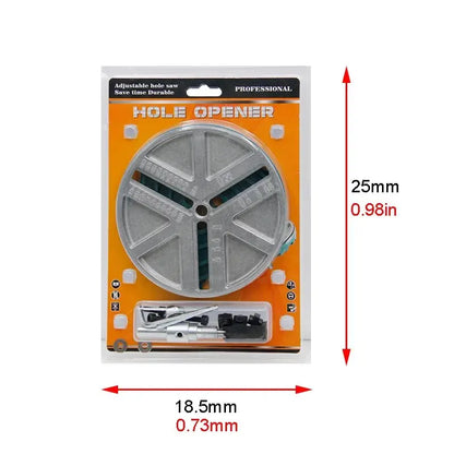 Adjustable Wood Hole Cutter (45–130mm)