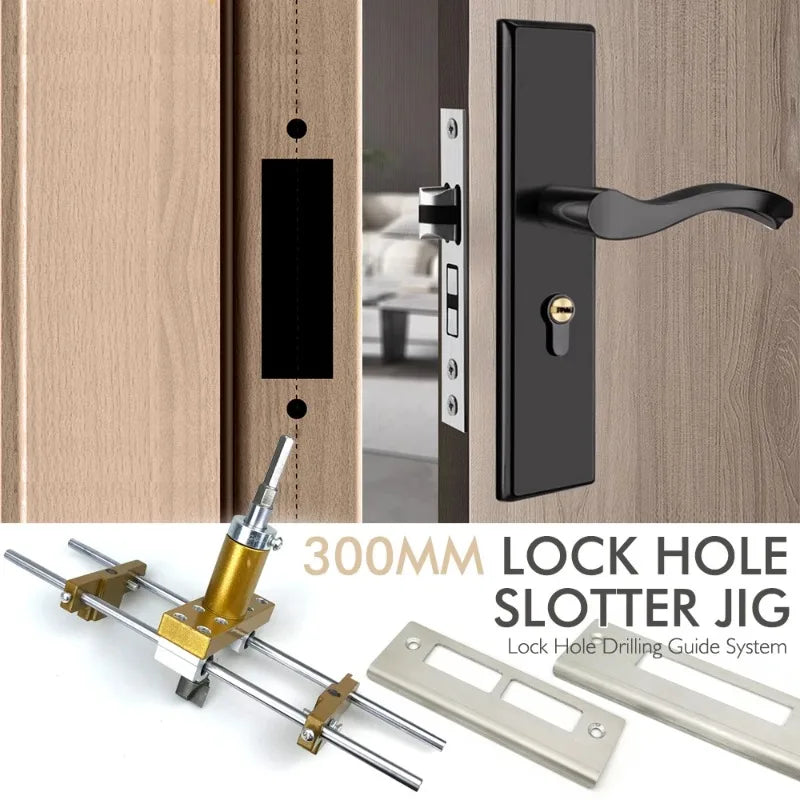 Door Lock Installation Jig